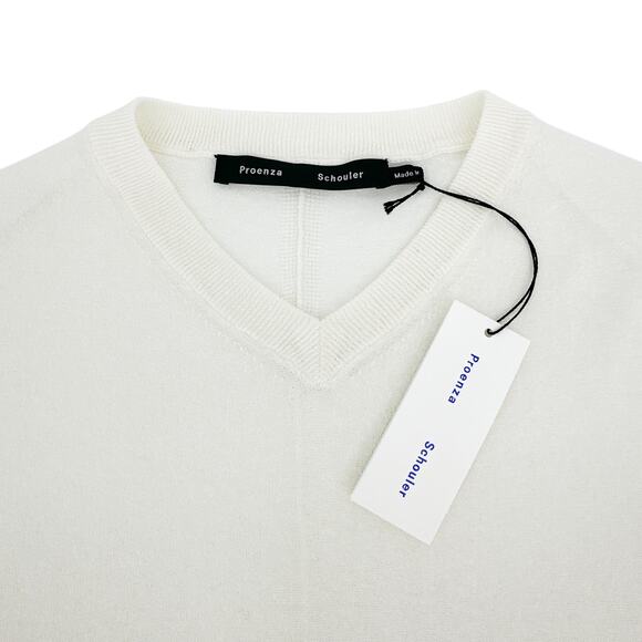 PROENZA SCHOULER Morgan Sweater in Cotton Silk XS - Picture 8 of 13